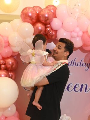 Yuvika Chaudhary Instagram - Happy birthday my baby doll @ekleennarula_ I love u so much my baby . U have changed my life with ur beautiful smile , papa apke liye sab kare ge apka sab say acha insaan banane ke kosish kare ge tah ke ap sab ko respect do or full roadie banai ge mera beti fighter bane ge mama ke jaan or papa ke life . Best time hota hai jab ap mummy or papa bolte ho sab ruk jata hai I love u my baby ā¤ļøā¤ļøā¤ļøā¤ļøā¤ļø