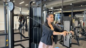 Zebaa Khan Instagram - Upper body circuit…
