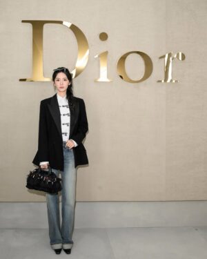 Zhou Ye Instagram - 🥰😎#DiorSS26