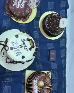 Zoya Humayun Instagram - Sweet 16 🍰♡ ༘*.゚🧸🎀