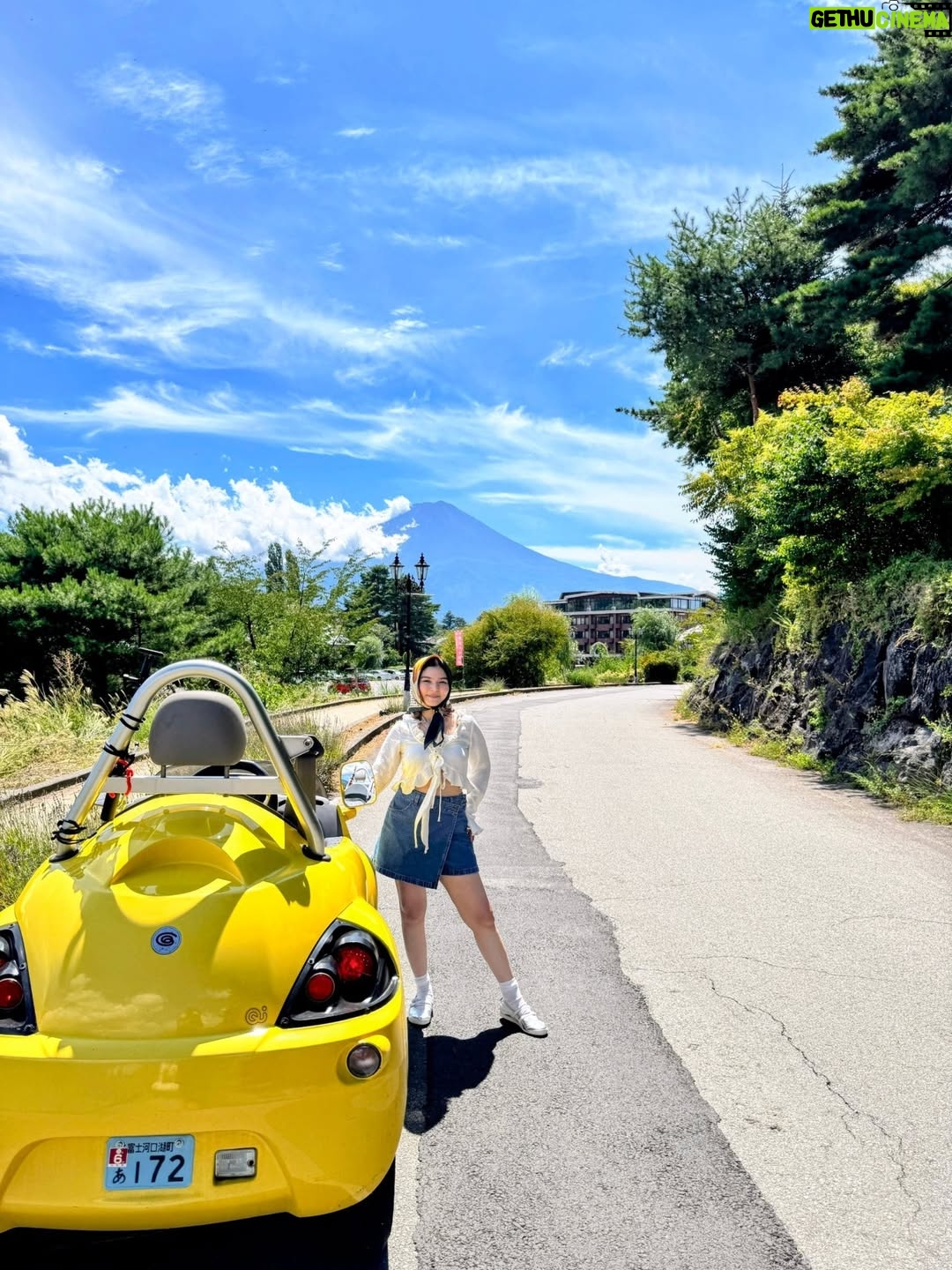 ankitaa Chauhan - 19.3K Likes - Day trip to Lake Kawaguchiko to see Mt Fuji 🌸Swipe to the end to see me vibing to some music while I drive around town 🤭 Also the people at @fujigoq were super sweet and gave me a really amazing tour of the place 🩷