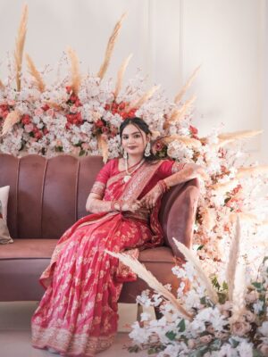 anshika singh Instagram - Surrounded by flowers, family, and forever vibes 🌸💍 @ag.5811