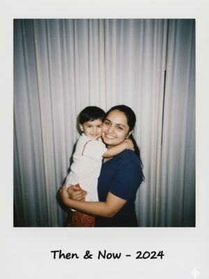 anshika singh Instagram - ✨ Hugging the little me 💌
.
.
.
.
.
.
.
#GoogleGemini #GeminiTrend #NanoBanana #HugMyYoungerSelf #InnerChild #ThenAndNow #GrowthJourney #SelfLove #HealingJourney #GlowUp #AITrend #ViralReels #InstaTrend #ReelKaroFeelKaro #ReelsIndia #InstaViral #TrendingNow #AIArt #DigitalVibes #InspirationDaily