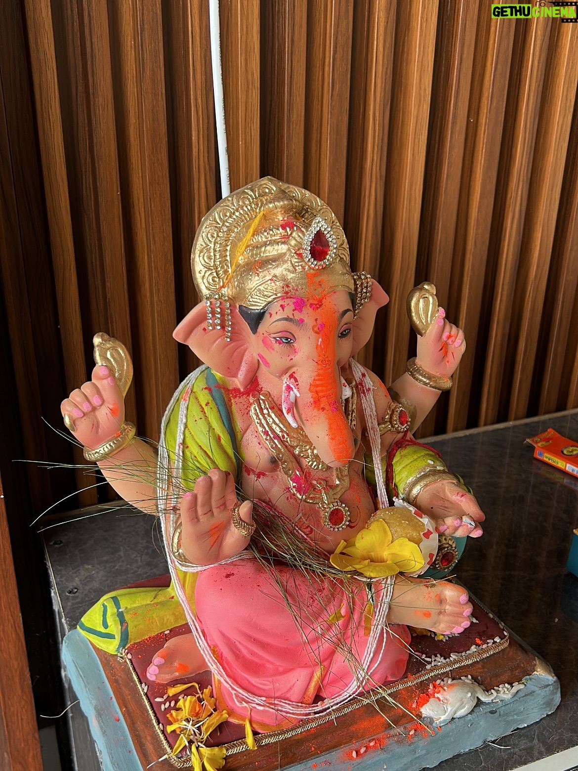 anshika singh - 3 Likes - Bappa going home 🌊💙🙏🏼