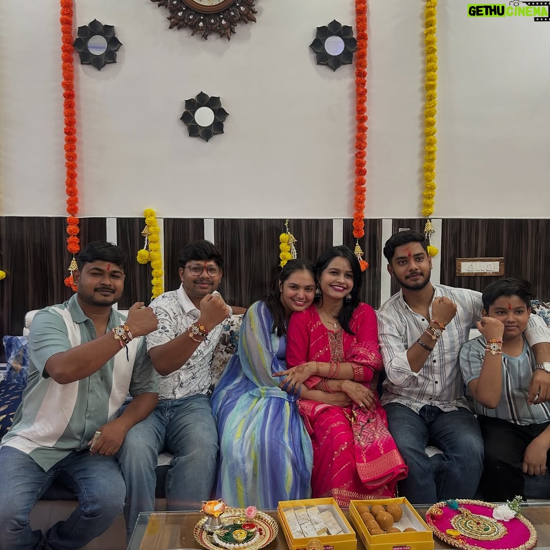 anshika singh - 3 Likes - One last rakhi before stepping into my new chapter 🤍🥹❤️