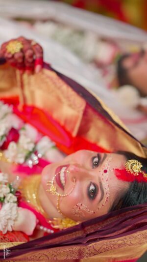 chandra Chakraborty Instagram - Wedding Story ♥️

#weddingday #weddingphotography @bridesofbengal_wmg @sacredshaadi