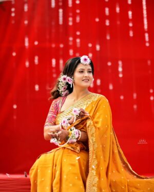 chandra Chakraborty Instagram - গায়ে হলুদ || Haldi Ceremony
#weddingday #Haldi #bengaliwedding @sacredshaadi @bridesofbengal_wmg