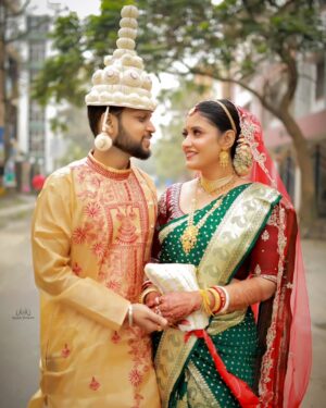chandra Chakraborty Instagram - Reception Story ♥️
@sacredshaadi @bridesofbengal_wmg #bengalimarriage