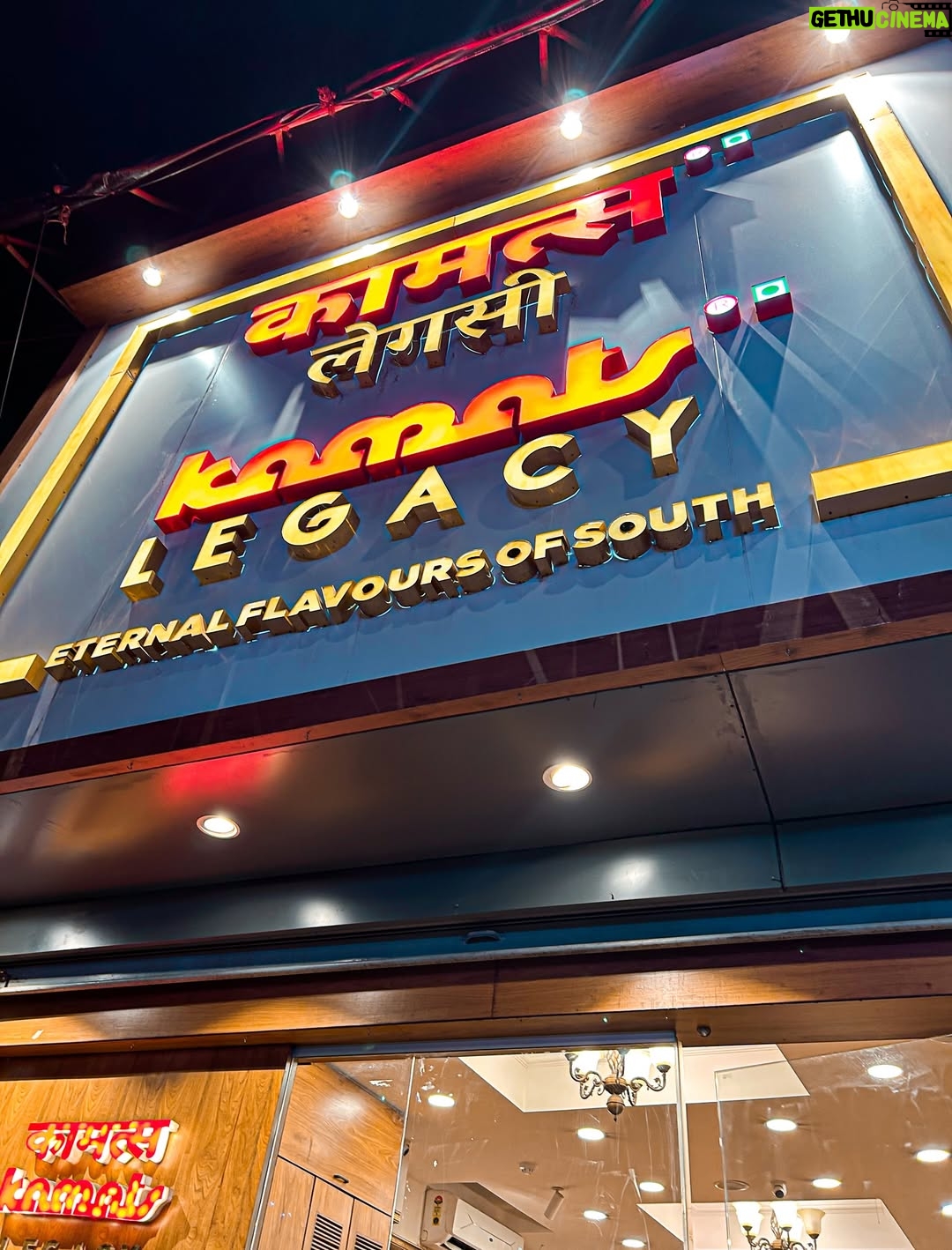 mehak sethi - 3.5K Likes - Had Authentic South Indian Cuisine – Rooted in Tradition, Rich in Taste here at @kamats_legacy ✨
If you are a dosa lover just like me , then you must visit ❤️
📍- @kamats_legacy , Malad West ✨
