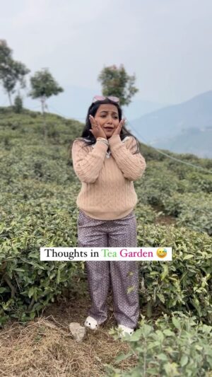 monalisha ghosh Instagram - Tea Garden Gae ho?? 😅
Tag your friends ✅
#funny #comedy #hillstation #teagarden #reels #reelitfeelit #reelkarofeelkaro #reel