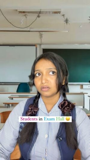 monalisha ghosh Instagram - Exam hall ka tension ✅
Follow karlo students ✅
#funny #comedy #school #exam #examhall #viral #reelitfeelit #reelkqrofeelkaro #reelsinstagram