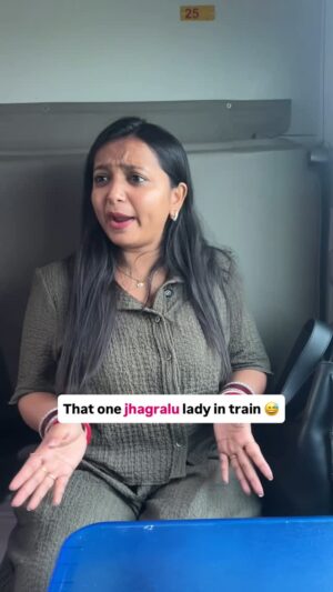 monalisha ghosh Instagram - Ladaku ladies 😅
Tag karo ✅
#funny #comedy #viral #trending #reelkarofeelkaro #reelitfeelit #train