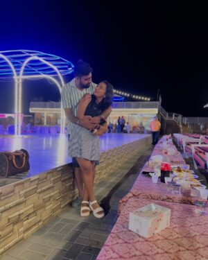 monalisha ghosh Instagram - Every day with you is always a special day for me ♥️🧿
Thu thu nazar na lage 🧿🧿🧿🧿
@vansh_rawall_ ♥️
#dubai #honeymoon #viral #trending