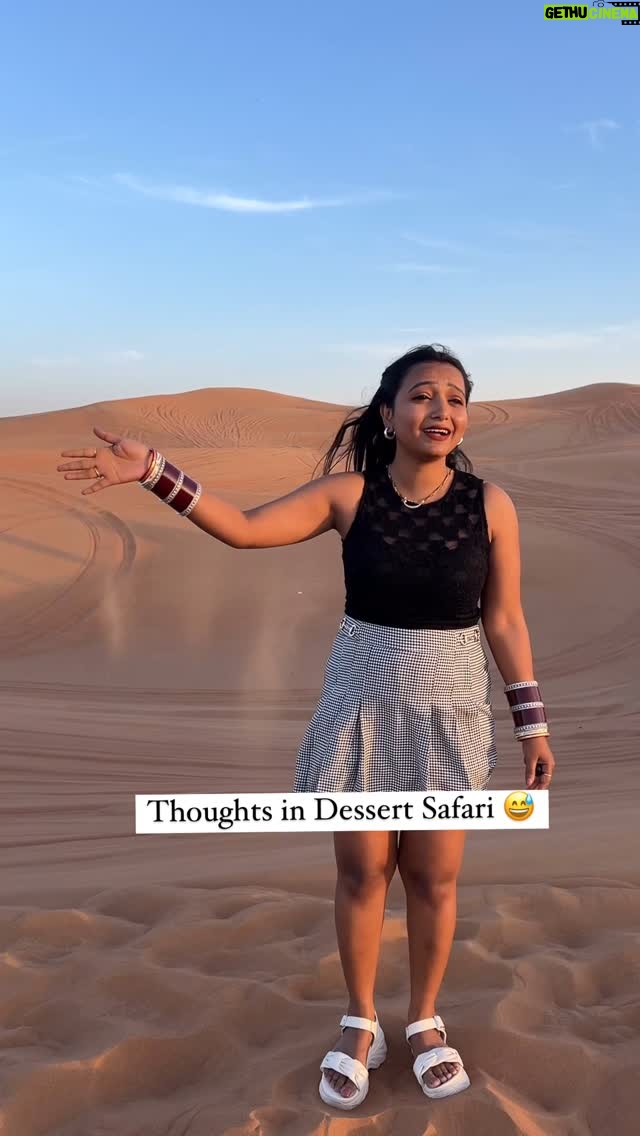 monalisha ghosh - 17.6K Likes - Dubai ka desert Safari 😅

Tag your friends✅

#funny #comedy #reelkarofeelkaro #reetitfeelit #instagram #instareel
