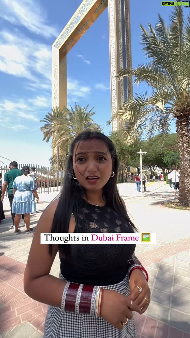 monalisha ghosh - 10.3K Likes - Dubai Frame 🖼️ 

Tag your Dubai Friends✅

#funny #comedy #viral #trending #dubai #dubaiframe #uae #thoughts #reelitfeelit #reelsinstagram
