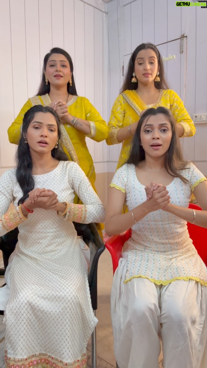 nishtha kesarwani - 7.5K Likes - Anu ki Toli 💛🤍 #danceranis #anupmaa #anukitoli @reetajigar