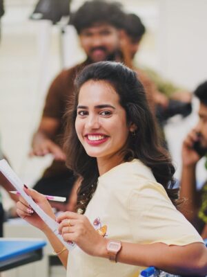swetha ghattamaneni Instagram - When the song choose you ā¤ļø
#classmates #series #shooting #bts