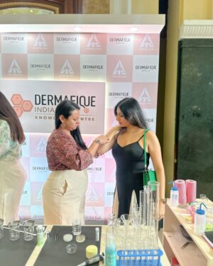 tanaya Gupta Instagram - For the launch of @dermafique by @itcgrandcentral
What a beautiful and eventful afternoon it was!
Wearing: @myluluandsky