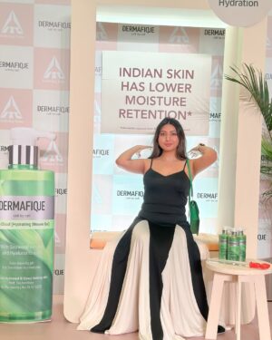 tanaya Gupta Instagram - For the launch of @dermafique by @itcgrandcentral
What a beautiful and eventful afternoon it was!
Wearing: @myluluandsky