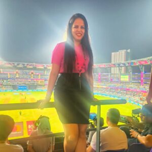 tania suri Instagram - Dusshera done differently this year :)
Wishing everyone a very happy Dusshera.. always remember, good always wins 🙏
📷- @rahulk_0888
#icccwc23 #cwc2023 #cwc23 #workingholiday ;)