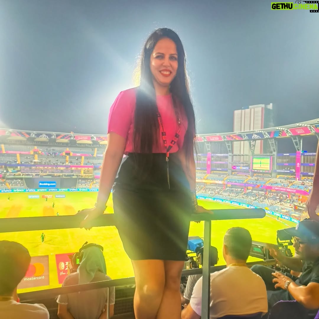 tania suri - 3 Likes - Dusshera done differently this year :) 

Wishing everyone a very happy Dusshera.. always remember, good always wins 🙏

📷- @rahulk_0888 

#icccwc23 #cwc2023 #cwc23 #workingholiday ;)