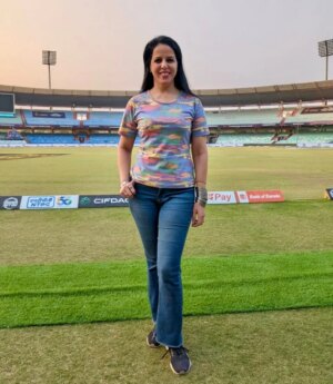 tania suri Instagram - Happy Holi from my happy place :)
#stadiumlife #imlt20 #raipur
📷- @reddevilfaizal
Edit- @_.joshua.__