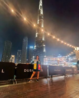 tania suri Instagram - Stand tall and let everyone notice your awesomeness 😉😎✨
#justdubaithings❤ #burjkhalifa #dubai
Wearing the cutest shirt I got from @vidhicollection_lokhandwala
#notanad
