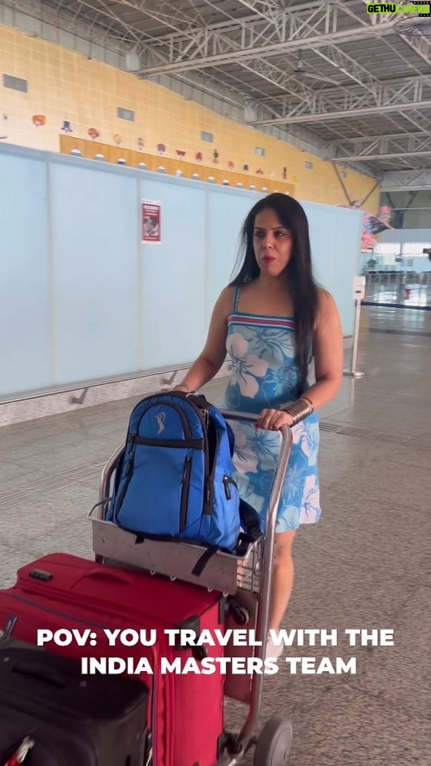 tania suri - 3 Likes - Travel days also look like this ;) 
From Baroda to Raipur ✈️

Video shot and edited by the amazing @_.joshua.__

@imlt20official 
#imlt20 #thebaapsofcricket #traveldays #charterflight #spicejet #thisishowyoudoit