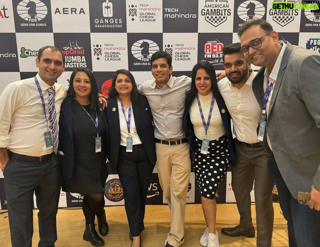 tania suri - 205 Likes - The TEAM that made @officialglobalchessleague a huge success! Kudos to them! 👏♥️👌🔥🫡

TEAM stands for Together Everyone Achieves More ✔️