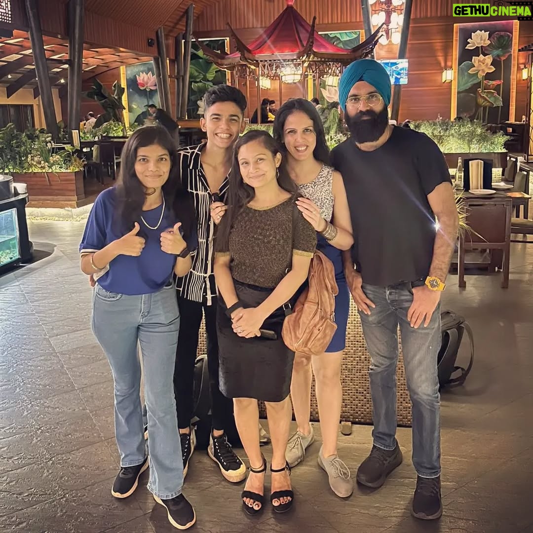 tania suri - 3 Likes - My cuties 🥰 
Jab we met at one of my fave places @globalfusionrestaurant in Bandra and had special guest #gurjitsingh join us too... oh what an absolute cracker this evening was 

@_.joshua.__ I love you so much but then you know that
@sahelidebnath._ my forever 15, I hope to see you become super successful coz you deserve it 
@edithiverse more power to you girl.. you have no idea how much you can and will do in the future 

Meet me again soon ❤️

#throwback #workkids