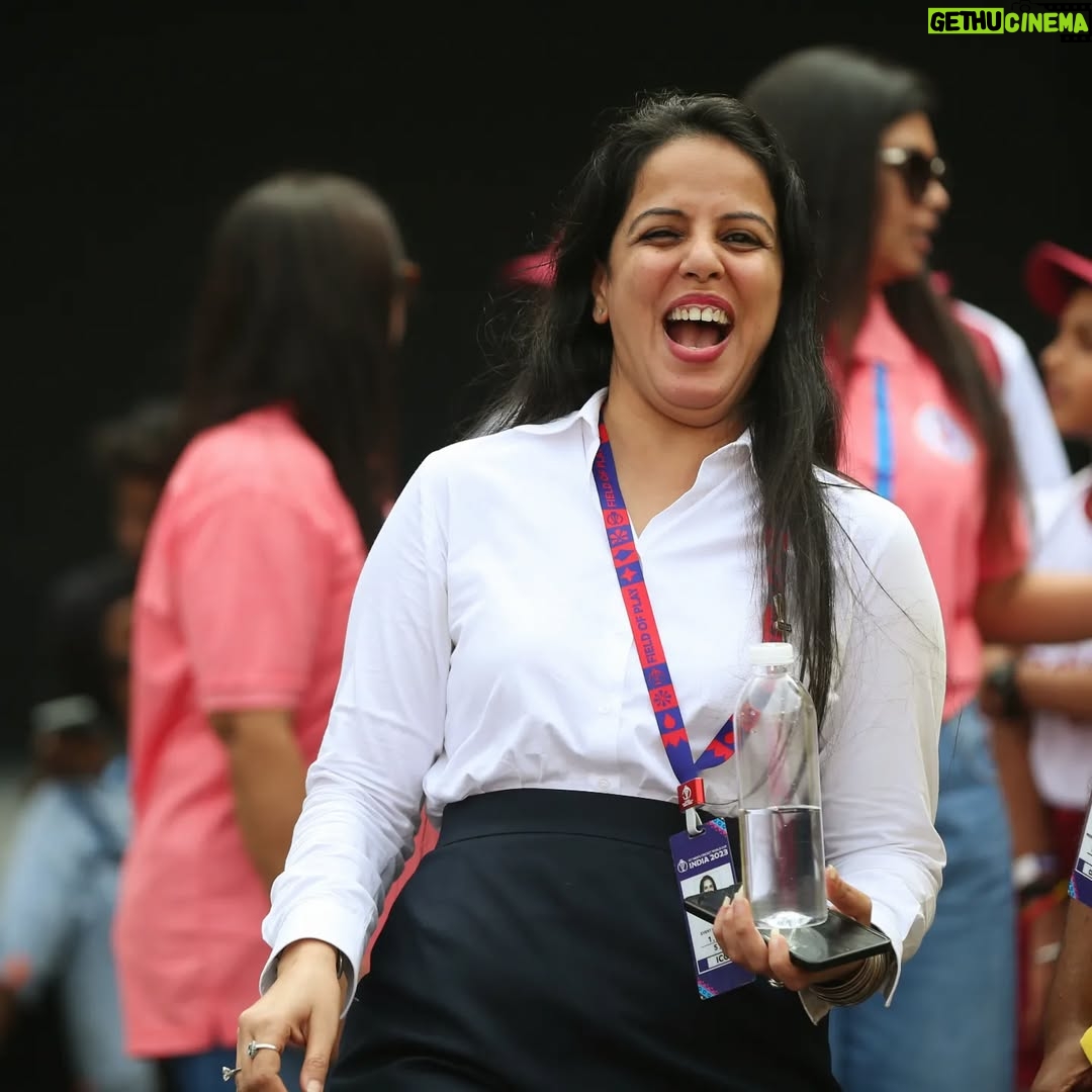 tania suri - 3 Likes - And that's how I want to remember my last few months working with the @icc and #bcci on the @cricketworldcup 2023

A time spent working, laughing, enjoying, joking (yup mostly want to remember the high points though can't deny there were lows as well) 

Met so many ppl, some I knew before and some i will now know my entire life

This was something that was on my bucket list and I am glad I could be a part of this... Don't know what the future holds but I am sure it will be awesome 

Lots of people to thank.. you know who you are :) 

Onward and forward

The sky awaits :) 

📷- @surjeetk_yadav

#cwc2023 #cwc23