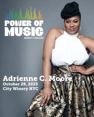 Adrienne C. Moore Instagram - Actress & comedian Adrienne C. Moore, from Orange Is the New Black, brings her voice to the Power of Music Benefit Concert on Oct 29💜

Don’t miss this unforgettable night of music, storytelling, and purpose. Tickets in Bio!!! 

🎟️ https://givebutter.com/c/powerofmusic2025

#PowerOfMusic2025 #MusicForMentalHealth #togetherinharmony #musicheals #musicforall #unitedbymusic