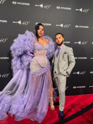 Aja Instagram - Name a better mother   son DUO 🤭💖 @shortdarius 

Giving you Espeon Inspired for the GLAAD 40th year anniversary celebration ✨

👗 @daniel_mindiola 
💎 @reikolyn 
💇🏽‍♀️ @omgeewigs 

✨ more stuff to come! ✨🙈