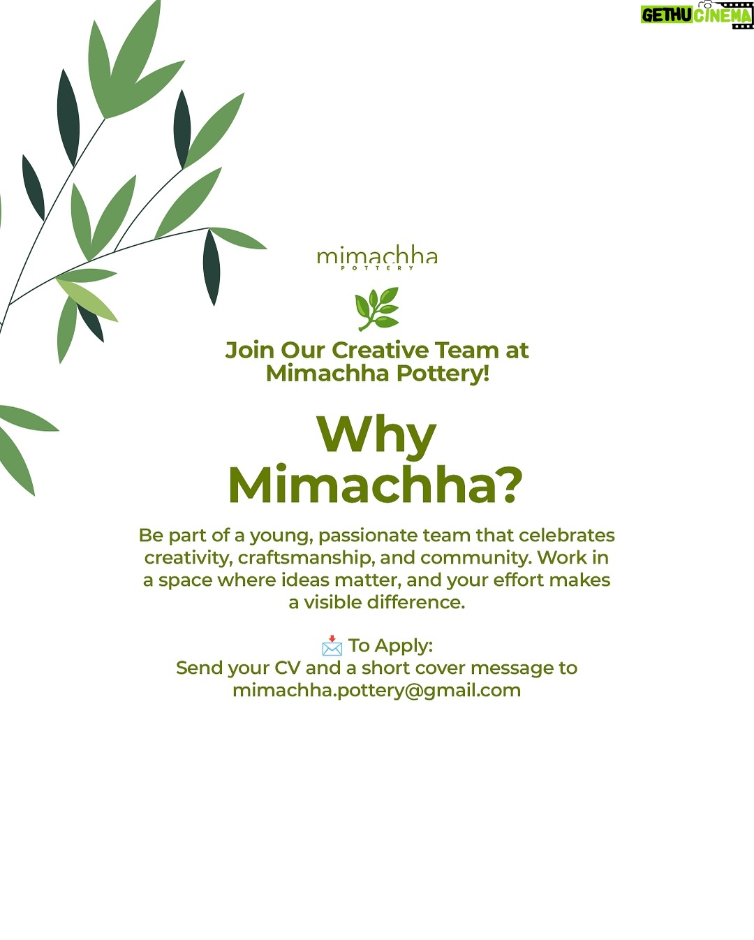 Alisha Rai - 68 Likes - Calling all creative minds! Join the Mimachha Pottery team today! #mimachhapottery #mimachha #kathmandu