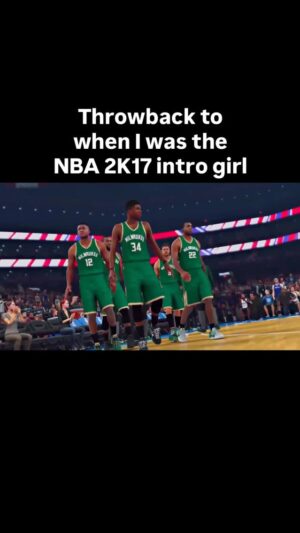 Alison Wonderland Instagram - Who remembers this iconic moment??? Who discovered me from this! Still so crazy to me

#nba2k #nba #basketball #edm