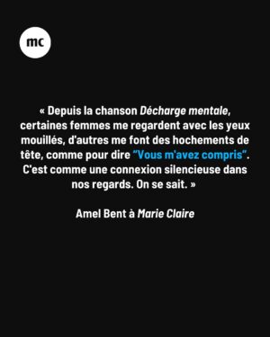 Amel Bent Instagram - Hier encore elle avait 20 ans, et nous faisait lever le poing, en direction de la lune. À bientôt 40 ans, Amel Bent est plus que jamais reconnectée à son public, liée aux femmes de sa génération. Celles qui ont l’âge de comprendre leur mère, de pleurer leur grand-mère, de regarder leurs enfants avec fierté, et leur interminable « to-do » avec une légitime fatigue.
Avec son nouvel album aux thèmes aussi intimes qu’universels, Amel Bent fédère, est écoutée et applaudie partout, des « Flammes » aux ondes de France Inter, jusqu’aux marches du Festival de Cannes. Après une « dépression en claquettes », c’est une femme et une artiste alignée, reconnaissante, qui se confie généreusement à Marie Claire.
« Rencontre avec Amel Bent, à cœur ouvert » : retrouvez l’article en intégralité sur marieclaire.fr
#AmelBent #MinuitUne #DechargeMentale