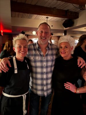 Anne Burrell Instagram - Great time eating @cheffalkner Mexican inspired dishes @sohohouse #onenightonlydinner by @thebillyharris bumped into some old friends including @chefanneburrell who made my night reminiscing about Brooklyn. Thanks Billy!!! #chefslife #realcooks