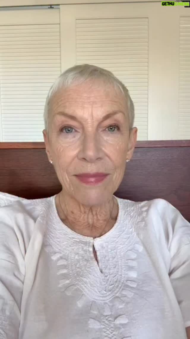 Annie Lennox - 16.3K Likes - Dear Friends, 
I’m sure many of you are parents. 
And I’m sure, like me, you must often wonder how it can be that ‘adults’ - supposed’ grown ups, who have children can possibly justify the killing and wounding of Palestinian children in their tens of thousands. I’m sure most of the global political leaders, the manufacturers and merchants of weaponary -  bombs, guns, drones and bullets, have children. How do they sleep at night? Don’t they have nightmares, after they’ve seen the little bodies wrapped in shrouds, or bleeding out on a blood drenched gurney, among crowds of desperate and dying people?? How can they live with themselves???? 
THEY REALLY DON’T CARE!!!!