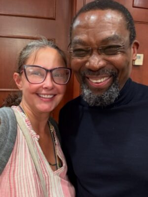 Ashley Judd Instagram - I’m honored, and wow, it is so much fun!!!!
to return to my (second, University of Kentucky having been first) academic home, Harvard Kennedy School.
I am a Senior Fellow with the Women and Public Policy Program! Wahoo, lookout!
In 2009, I thought I would do my Master’s somewhere else, when a professor who knew my international work well asked, “Why aren’t you going to Harvard?”
Totally shocked, I replied, “Why am I not putting a rocket ship up my rear end and going to the moon?” I didn’t recognize myself as “Harvard material.”
I soon reviewed the Harvard Kennedy School of Government Women & Public Policy Program website.I actually wept.
“These are my people.”
I began to feel confident that the expertise of my lived experience births a perspective and wisdom, combined with academic learning and being with folks from all over the planet, that means I have something unique and valuable to offer.
So.
It’s okay to be smart.
It’s okay to care.
It’s okay to be human.
It’s okay not to know,
and
to ask someone how to do things,
free from feeling shame or guilt.
(Like how to use my new email
or the shared folder with class readings! 🤔🤷🏻♀️)
I will guest lecture in a few classes around campus, attend so many neat things (such as with Hon Mr Justice Chile Eboe-Osuji, pictured here, President of the International Criminal Court), goof off, and ask really hard questions it seems many won’t dare to ask!
Thanks for coming along!
Love,
Ashley
@harvardkennedyschool