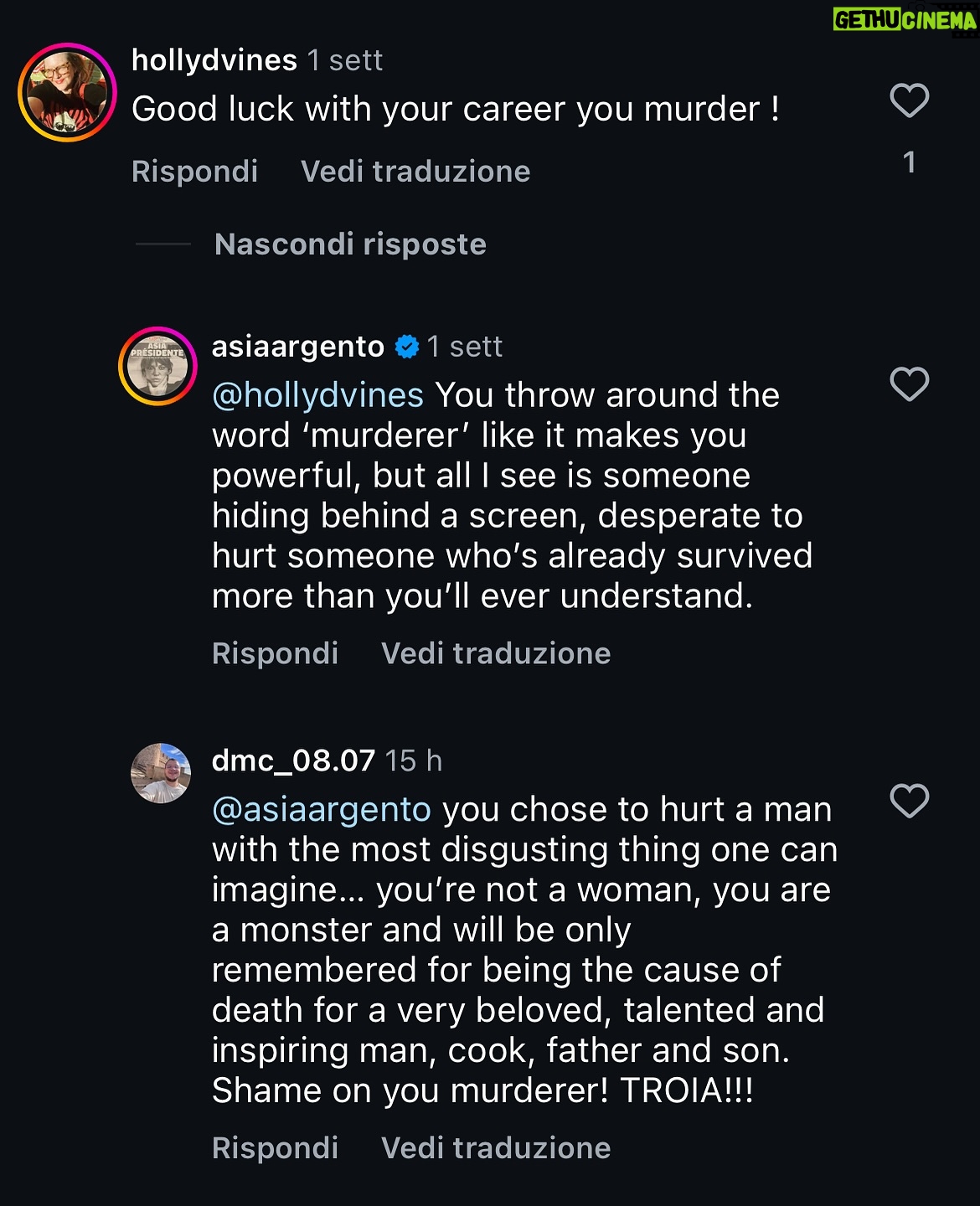 Asia Argento - 22.3K Likes - The fucking cops are fucking keen to fucking keep it fucking clean The fucking chief’s a fucking swine who fucking draws a fucking line at fucking fun and fucking games the fucking kids he fucking blames are nowhere to be fucking found anywhere in Chicken Town.

The fucking scene is fucking sad the fucking news is fucking bad the fucking weed is fucking turf the fucking speed is fucking surf the fucking folks are fucking daft don’t make me fucking laugh it fucking hurts to look around everywhere in Chicken Town.

The fucking train is fucking late you fucking wait you fucking wait you’re fucking lost you’re fucking found stuck in fucking Chicken Town.

The fucking pubs are fucking dull the fucking clubs are fucking full of fucking girls and fucking guys with fucking murder in their eyes a fucking bloke is fucking stabbed waiting for a fucking cab you fucking stay at fucking home the fucking neighbors fucking moan keep the fucking racket down this is fucking Chicken Town.

The fucking train is fucking late you fucking wait you fucking wait you’re fucking lost you’re fucking found stuck in fucking Chicken Town.

The fucking pies are fucking old the fucking chips are fucking cold the fucking beer is fucking flat the fucking flats have fucking rats the fucking clocks are fucking wrong the fucking days are fucking long it fucking gets you down- Evidently Chicken Town.

(John Cooper Clarke, 1980)