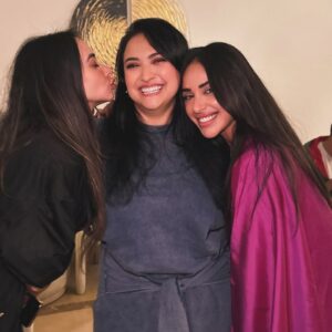 Aya Samaha Instagram - Some bonds are written before we’re even born ours is one of them 💖
You’ve been with me through every version of my life and no matter what changed you were always there steady warm and full of love
Happy birthday to you my baby and my forever piece of home🫂🏡 🌸👯‍♀️

و شكرا انك الذ اخت في العالم 👊