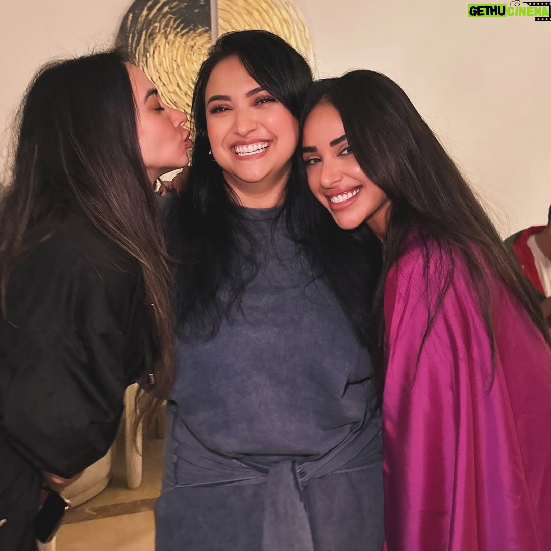 Aya Samaha - 98.4K Likes - Some bonds are written before we’re even born ours is one of them 💖
You’ve been with me through every version of my life and no matter what changed you were always there steady warm and full of love
Happy birthday to you my baby and my forever piece of home🫂🏡 🌸👯‍♀️

و شكرا انك الذ اخت في العالم 👊