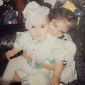 Aya Samaha Instagram - Some bonds are written before we’re even born ours is one of them 💖
You’ve been with me through every version of my life and no matter what changed you were always there steady warm and full of love
Happy birthday to you my baby and my forever piece of home🫂🏡 🌸👯‍♀️

و شكرا انك الذ اخت في العالم 👊
