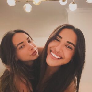 Aya Samaha Instagram - Some bonds are written before we’re even born ours is one of them 💖
You’ve been with me through every version of my life and no matter what changed you were always there steady warm and full of love
Happy birthday to you my baby and my forever piece of home🫂🏡 🌸👯‍♀️

و شكرا انك الذ اخت في العالم 👊
