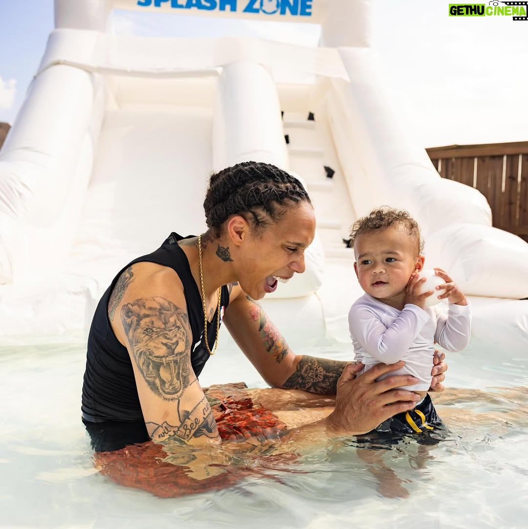 Brittney Griner - 65.1K Likes - 1️⃣ whole year of Bash 🦕🥏🐳👔 … I love you son 👑… Know i’m 10 toes down behind you, always! The world is yours my young King 🤴🏽