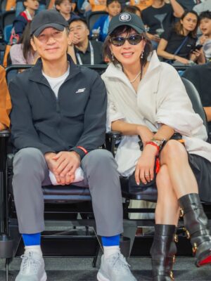 Carina Lau Instagram - NBA中國賽 澳門 #nba中國賽2025