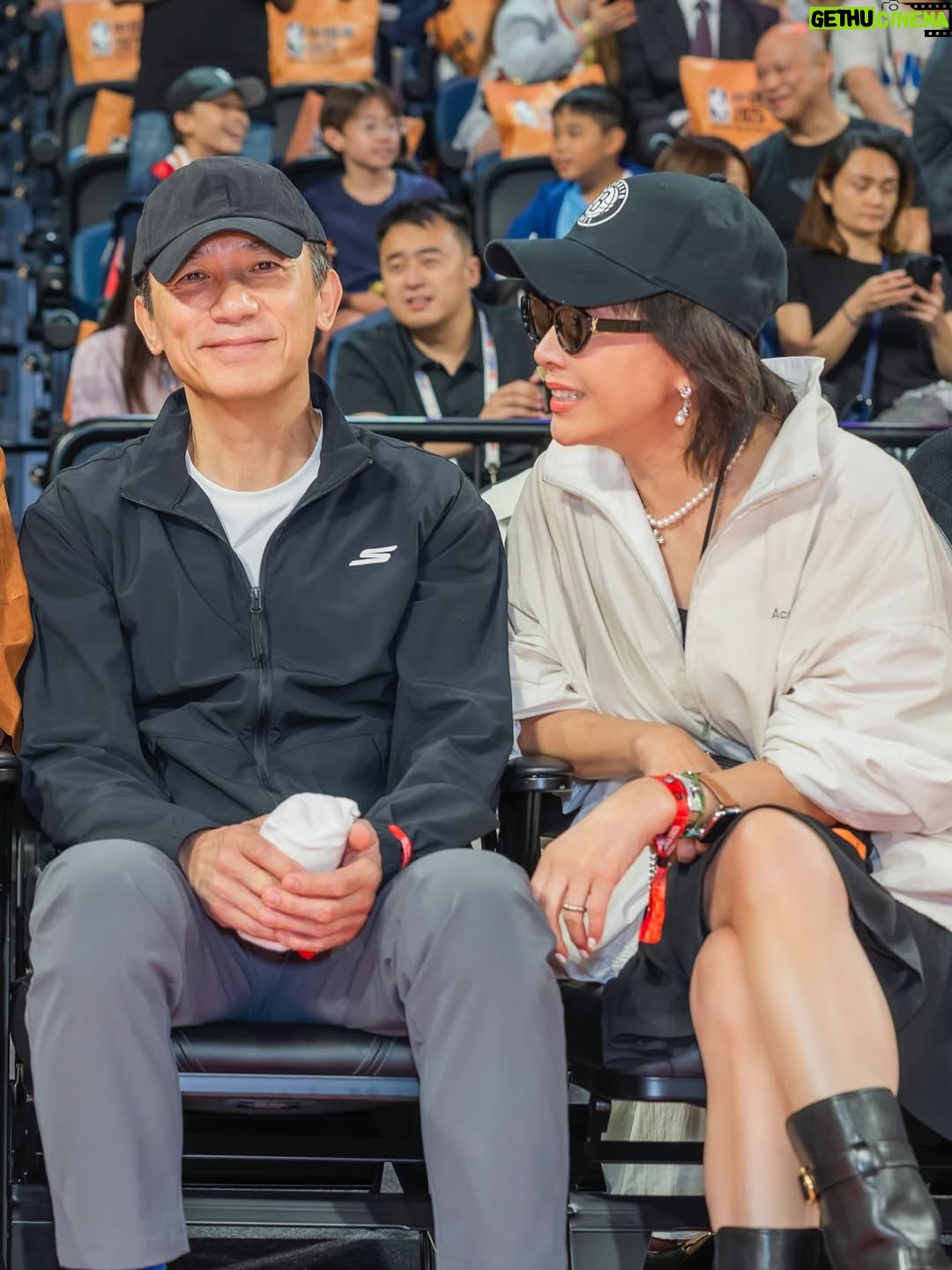 Carina Lau - 10.8K Likes - NBA中國賽 澳門 #nba中國賽2025
