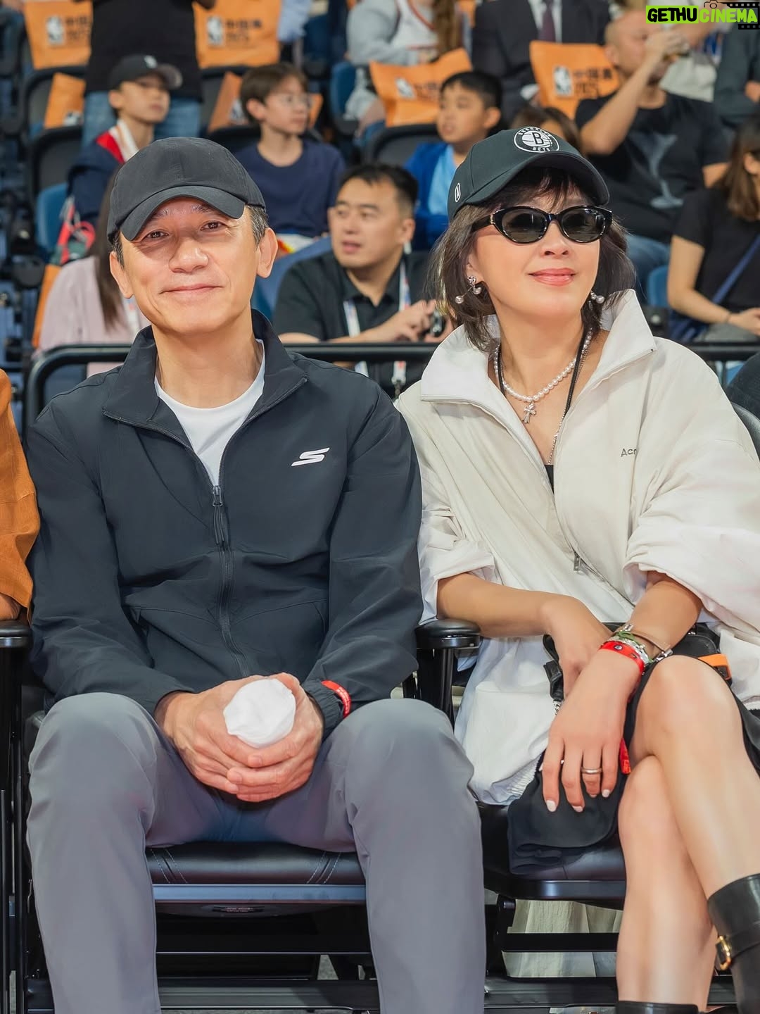 Carina Lau - 10.8K Likes - NBA中國賽 澳門 #nba中國賽2025