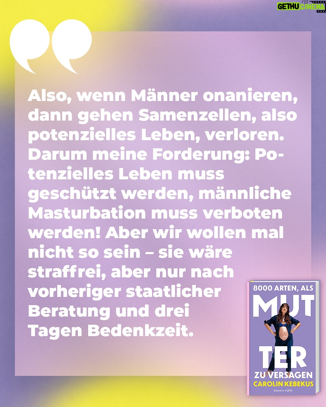 Carolin Kebekus - 39.2K Likes - Wer von euch kann bei dem ein oder anderen Zitat relaten? All das und noch vieeeel mehr erwartet euch in “8000 Arten, als Mutter zu versagen”! 💖