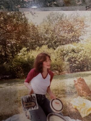 Caroline Manzo Instagram - This is a 19 year old Caroline on a picnic with her new boyfriend, Albert. ❤️❤️